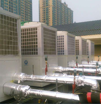 空气能热泵热水器成宾馆酒店热水热门解决计划