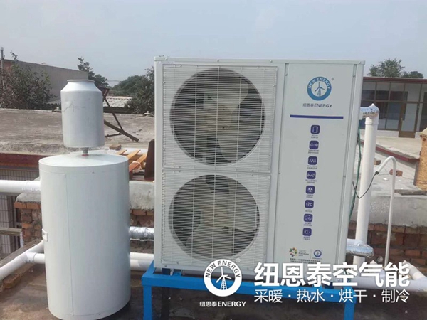 工厂热水选用空气能热泵，舒适稳定又节能