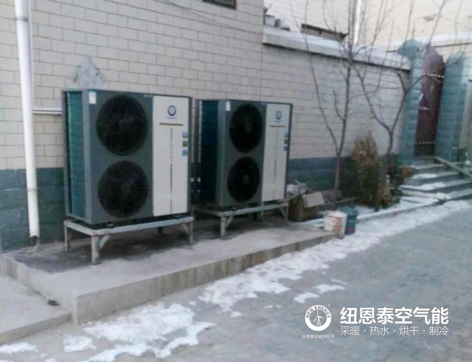 下雪天用空气能采暖热泵，彻底离别严寒冬季